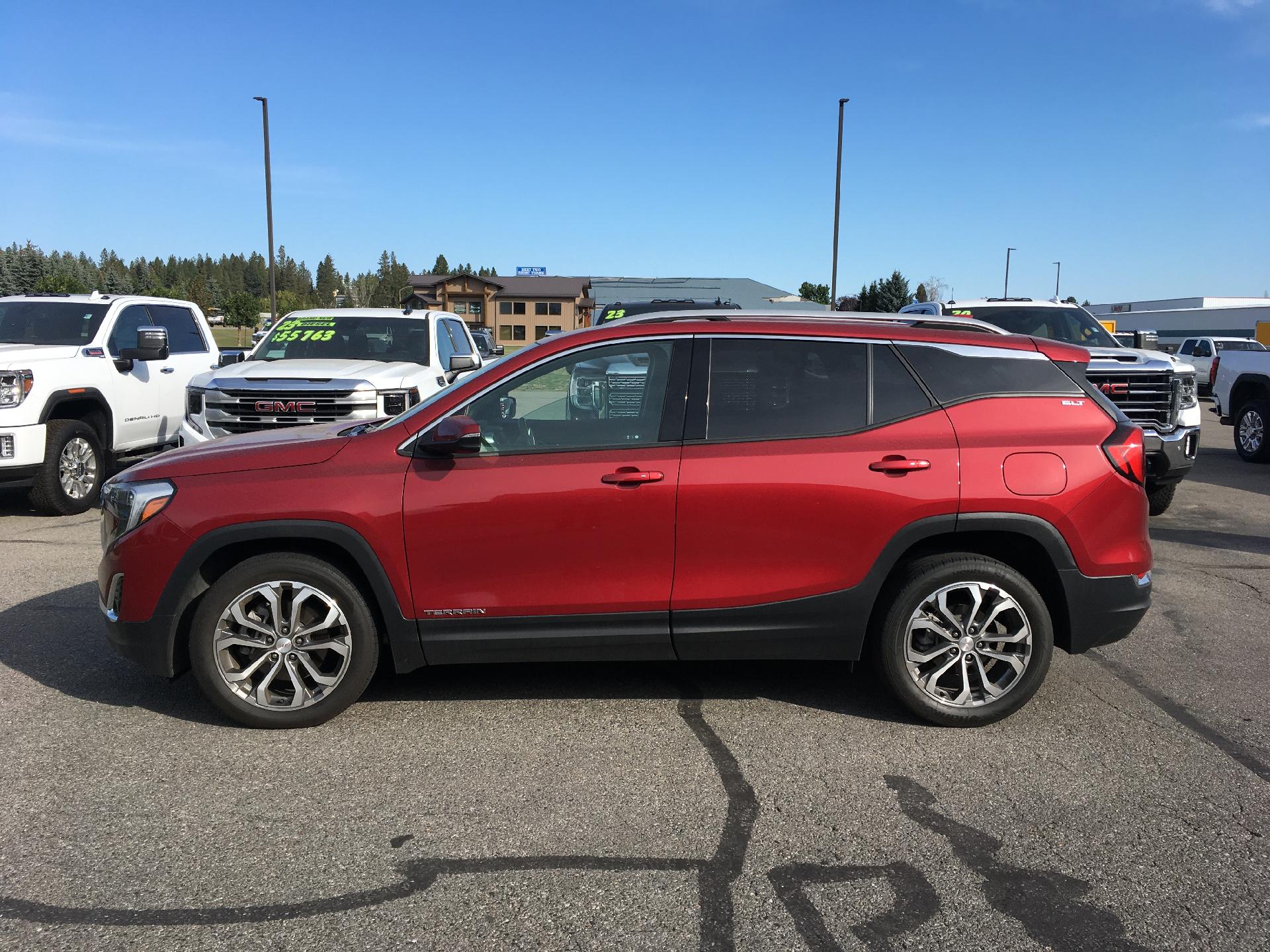 Used 2020 GMC Terrain SLT with VIN 3GKALVEX0LL226694 for sale in Coeur D'alene, ID