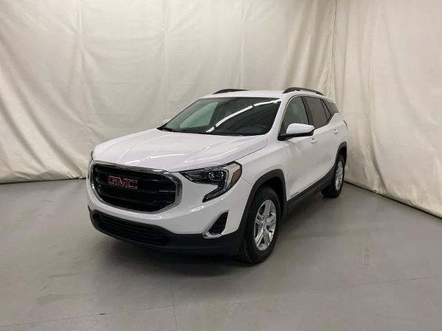 Certified 2021 GMC Terrain SLE with VIN 3GKALTEV9ML350385 for sale in Fremont, MI