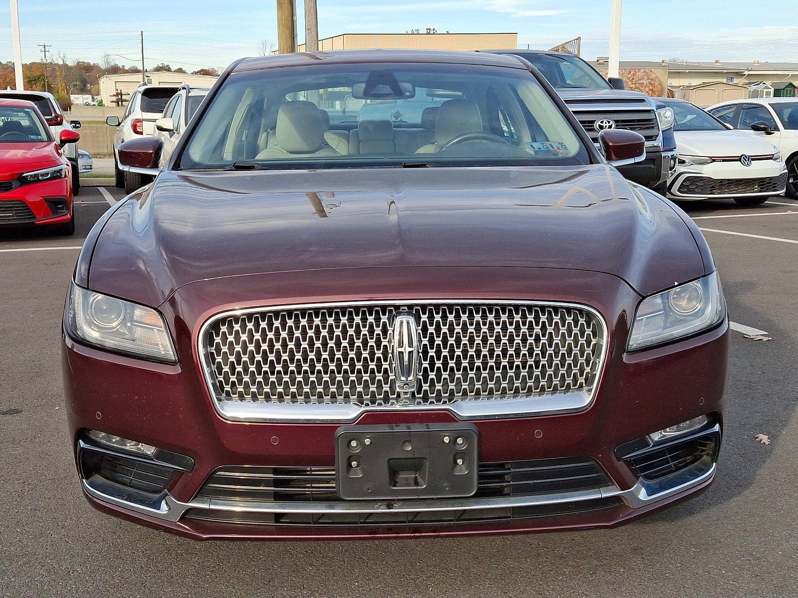 Used 2017 Lincoln Continental Reserve with VIN 1LN6L9NC9H5616556 for sale in Harrisburg, PA