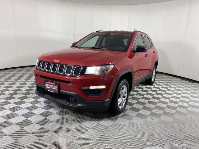 Used 2020 Jeep Compass Sport with VIN 3C4NJDAB7LT137938 for sale in Medina, OH