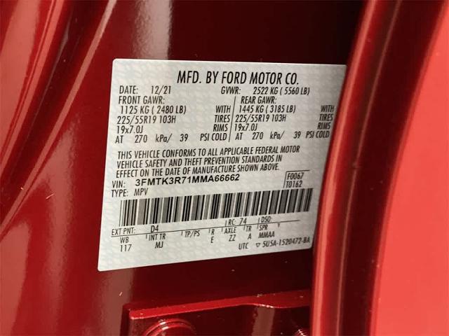 2021 Ford MUSTME Vehicle Photo in PORTLAND, OR 97225-3518