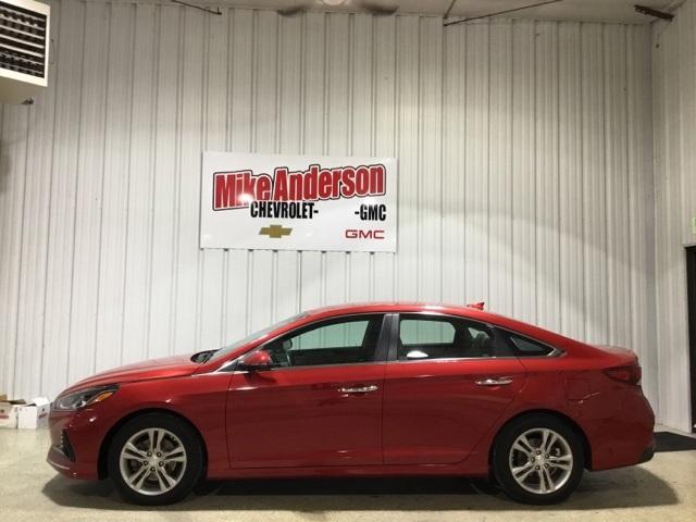 Used 2018 Hyundai Sonata SEL with VIN 5NPE34AF0JH628507 for sale in Logansport, IN