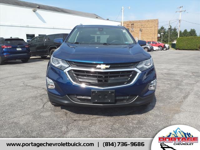 Used 2021 Chevrolet Equinox LT with VIN 2GNAXUEV4M6102627 for sale in Portage, PA