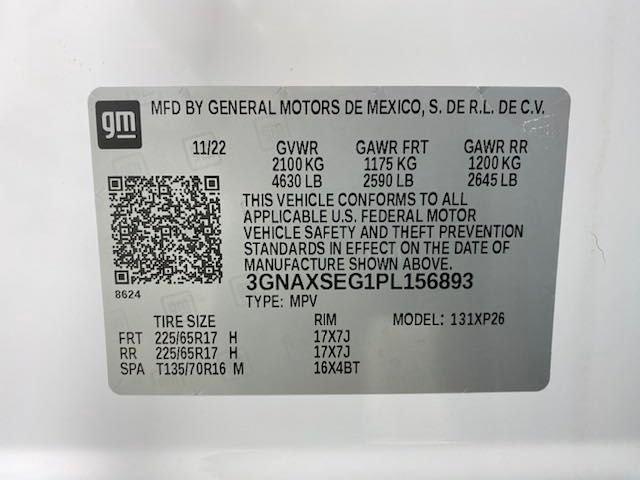 2023 Chevrolet Equinox Vehicle Photo in BROCKTON, MA 02301-7113