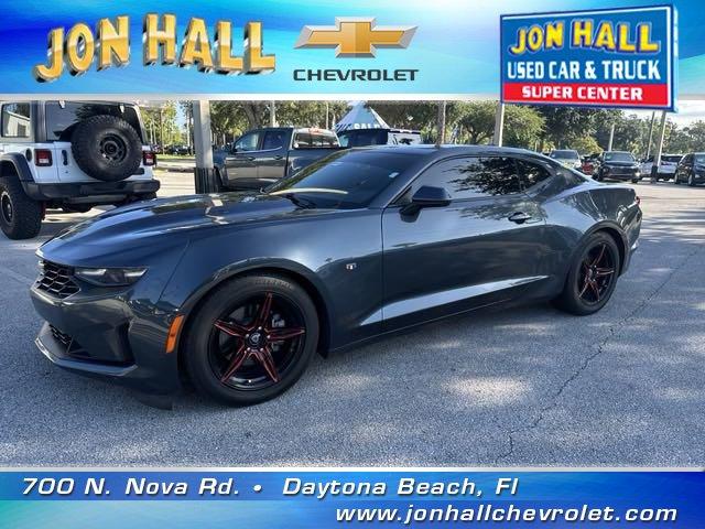 Used 2019 Chevrolet Camaro 1LT with VIN 1G1FB1RS9K0155723 for sale in Daytona Beach, FL