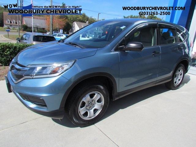 Used 2015 Honda CR-V LX with VIN 5J6RM4H35FL084707 for sale in Woodbury, CT