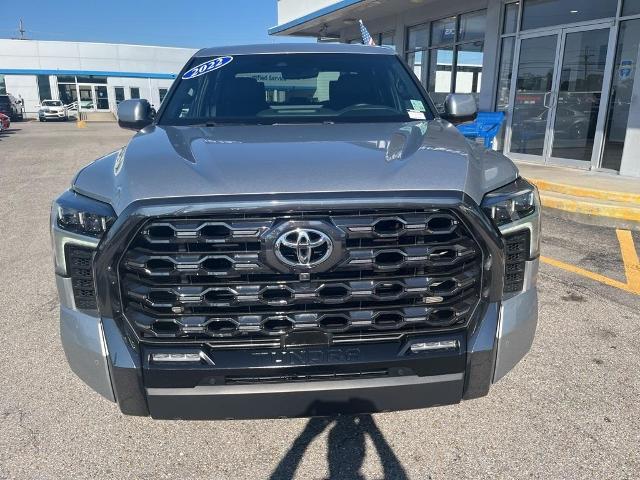 Used 2022 Toyota Tundra Platinum with VIN 5TFNA5DB1NX016430 for sale in Kenner, LA