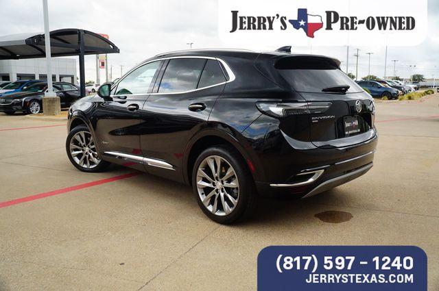 Used 2021 Buick Envision Avenir with VIN LRBFZSR48MD098709 for sale in Weatherford, TX