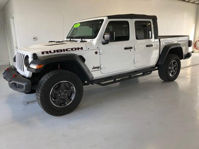 Used 2021 Jeep Gladiator Rubicon with VIN 1C6JJTBG5ML620559 for sale in Bloomington, IL