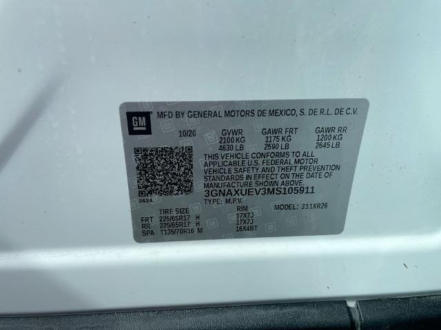 2021 Chevrolet Equinox Vehicle Photo in THOMPSONTOWN, PA 17094-9014