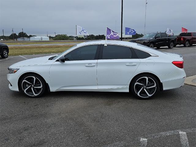 2022 Honda Accord Sedan Vehicle Photo in EASTLAND, TX 76448-3020