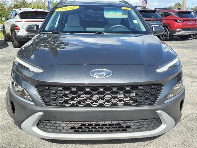 Certified 2022 Hyundai Kona SEL with VIN KM8K62AB6NU775319 for sale in Cocoa, FL