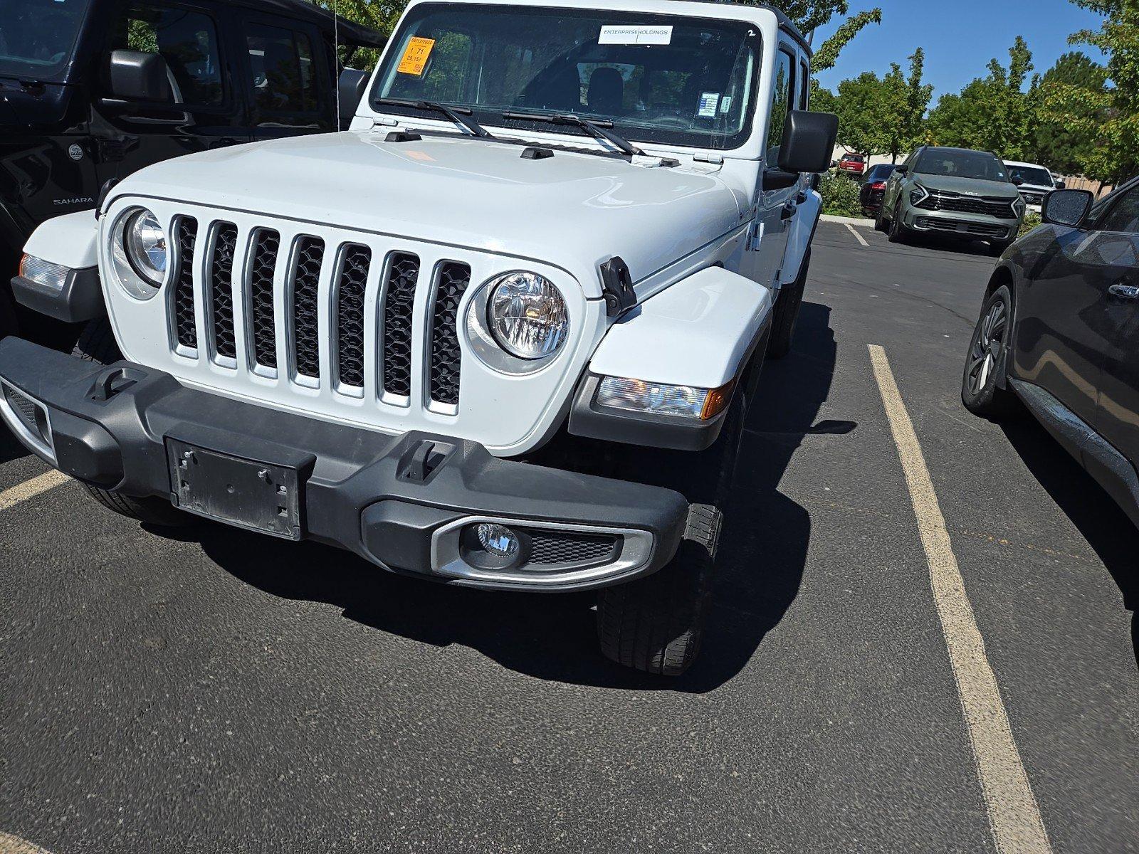 Used 2023 Jeep Gladiator Overland with VIN 1C6HJTFG6PL552804 for sale in Logan, UT