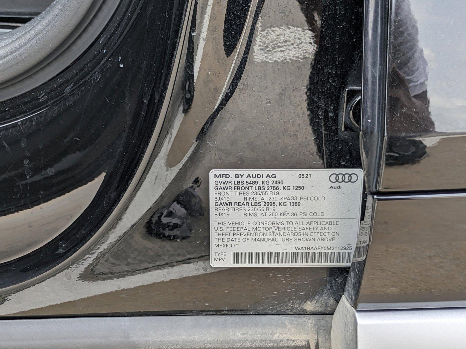 2021 Audi Q5 Vehicle Photo in Sarasota, FL 34231