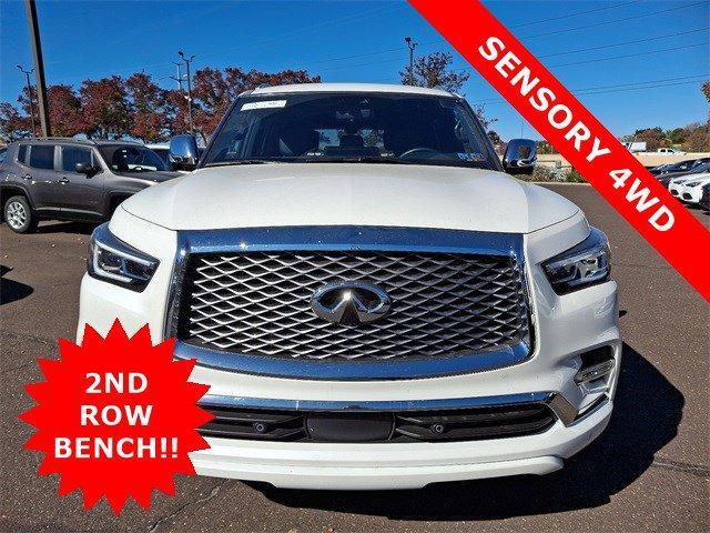 Certified 2024 INFINITI QX80 Sensory 4WD with VIN JN8AZ2BC3R9500650 for sale in Willow Grove, PA