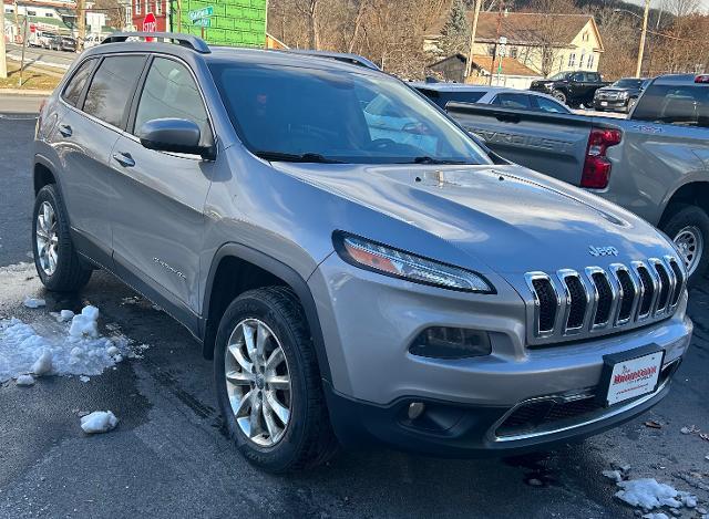 Used 2016 Jeep Cherokee Limited with VIN 1C4PJMDBXGW103349 for sale in Whitehall, NY