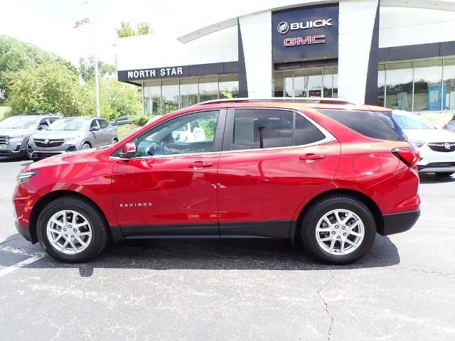 Certified 2022 Chevrolet Equinox LT with VIN 3GNAXUEV8NL116298 for sale in Zelienople, PA