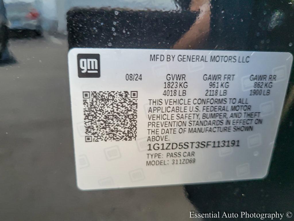 2025 Chevrolet Malibu Vehicle Photo in AURORA, IL 60503-9326