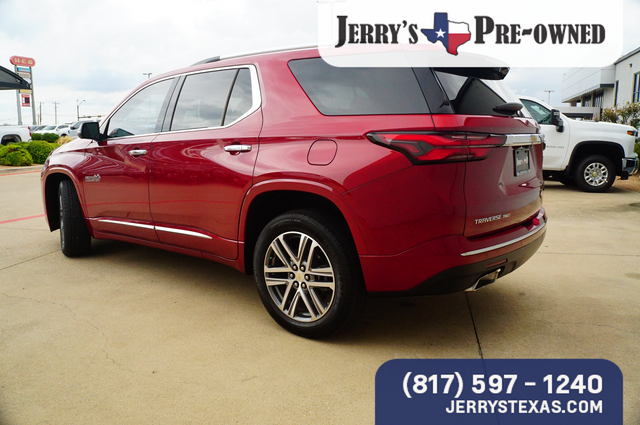 Used 2023 Chevrolet Traverse High Country with VIN 1GNEVNKW8PJ291137 for sale in Weatherford, TX