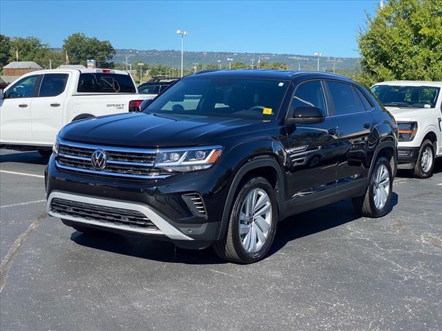 Used 2023 Volkswagen Atlas Cross Sport SE w/Tech with VIN 1V2WC2CA1PC224595 for sale in Hixson, TN