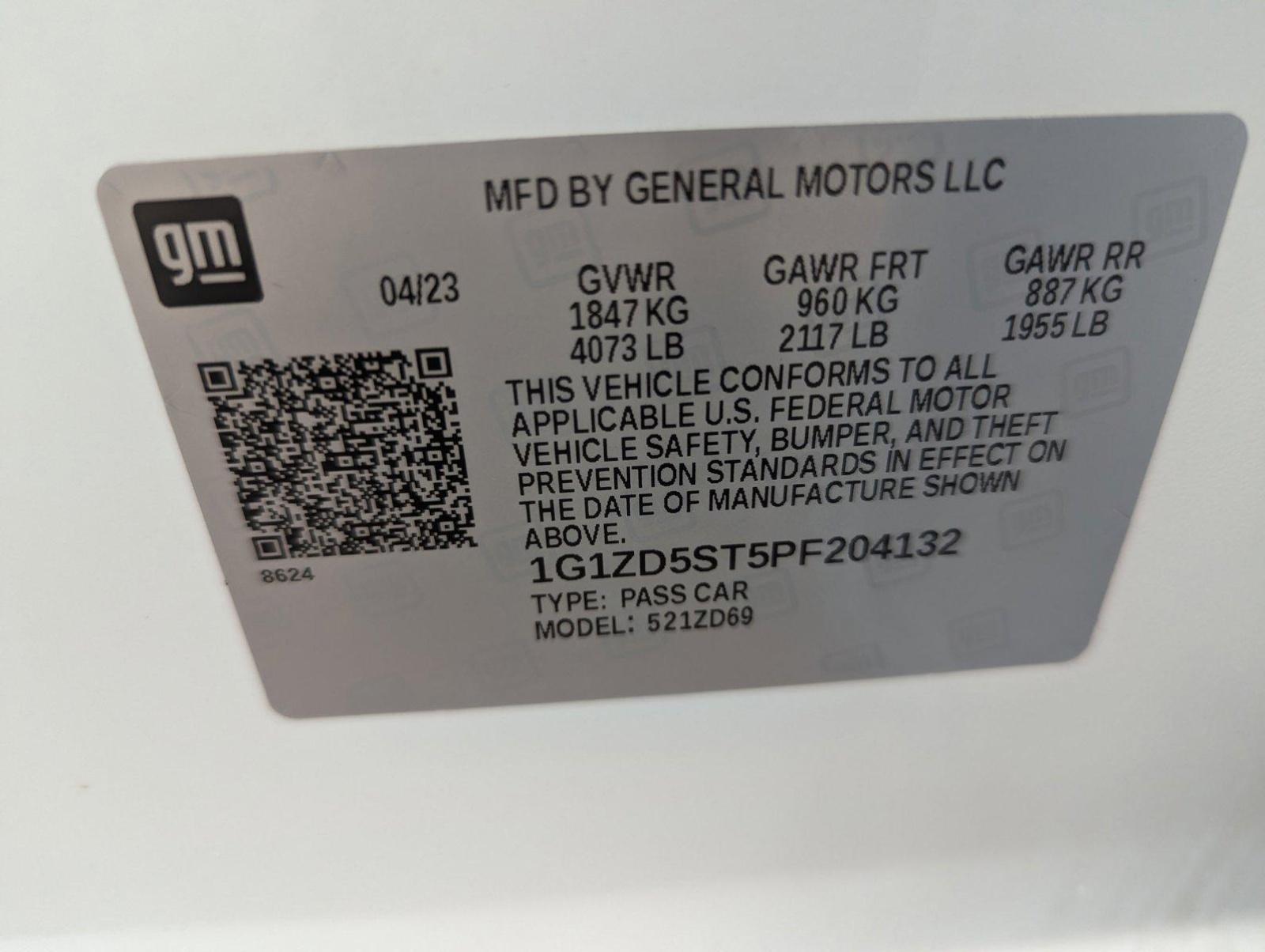 2023 Chevrolet Malibu Vehicle Photo in CORPUS CHRISTI, TX 78412-4902