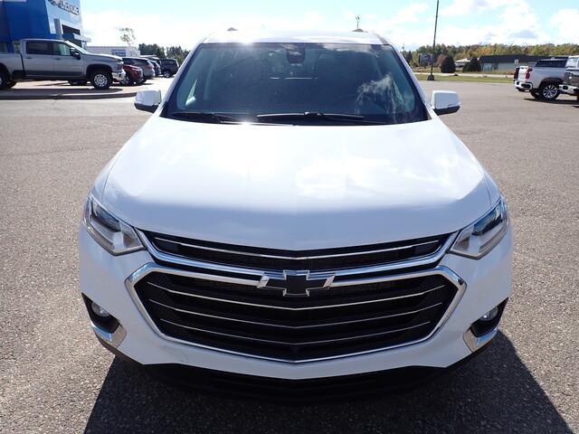 Used 2021 Chevrolet Traverse 3LT with VIN 1GNEVHKW1MJ208936 for sale in Sault Sainte Marie, MI