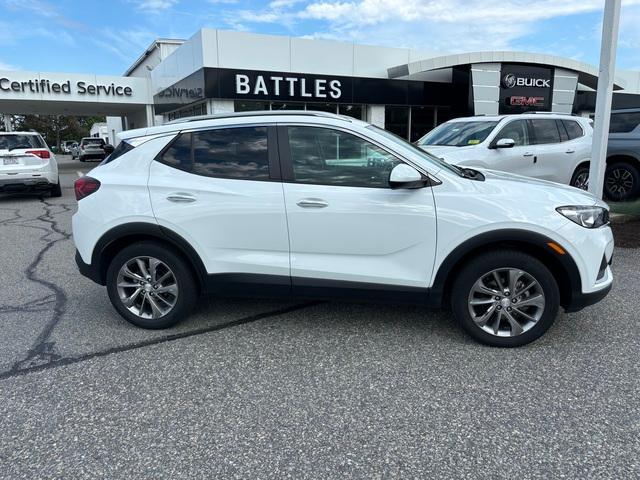 Certified 2021 Buick Encore GX Select with VIN KL4MMESL0MB117883 for sale in Bourne, MA