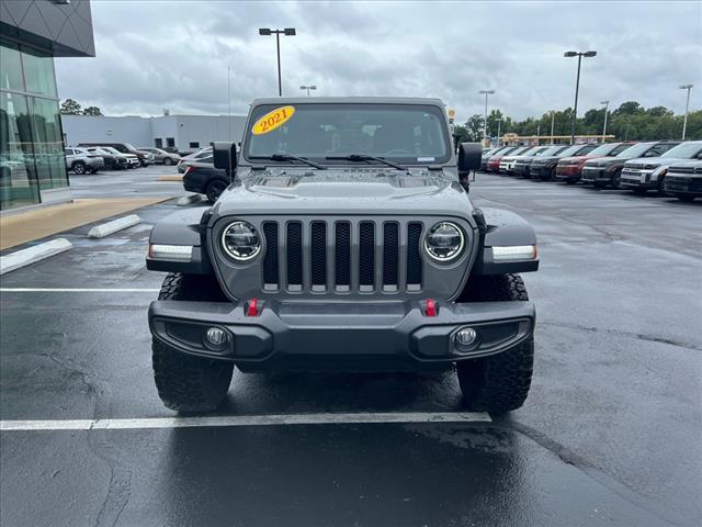 Used 2021 Jeep Wrangler Unlimited Rubicon with VIN 1C4HJXFN9MW623440 for sale in Columbus, MS