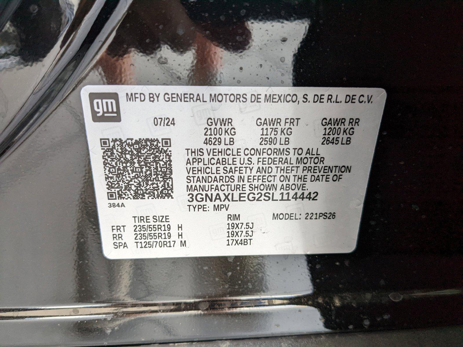 2025 Chevrolet Equinox Vehicle Photo in ORLANDO, FL 32808-7998