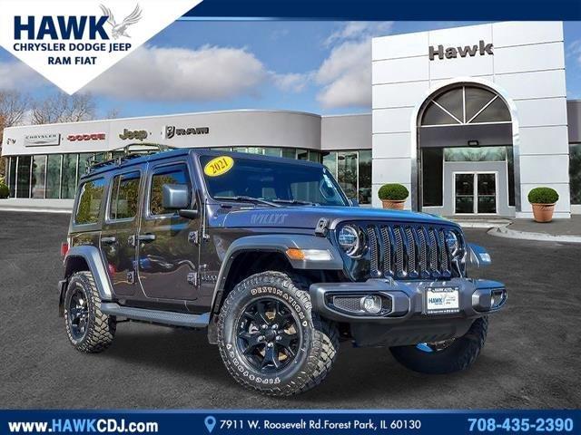 2021 Jeep Wrangler Vehicle Photo in Plainfield, IL 60586