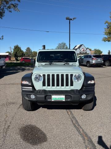 Used 2023 Jeep Wrangler 2-Door Sport with VIN 1C4HJXAG5PW584133 for sale in Twin Falls, ID