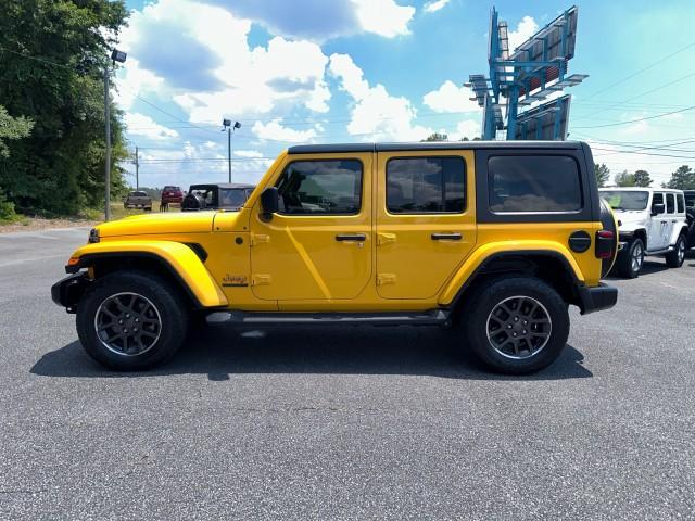 Used 2021 Jeep Wrangler Unlimited 80TH with VIN 1C4HJXDM6MW704003 for sale in Moultrie, GA