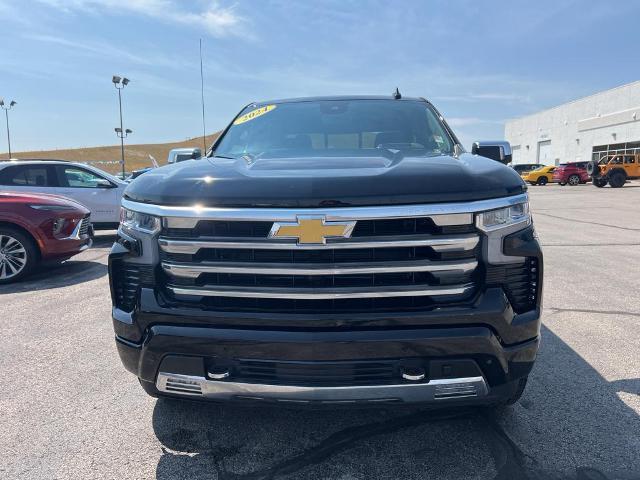 Used 2024 Chevrolet Silverado 1500 High Country with VIN 1GCUDJE86RZ224344 for sale in Gillette, WY