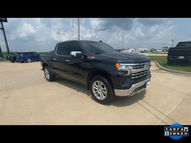 Used 2023 Chevrolet Silverado 1500 LTZ with VIN 1GCUDGED6PZ307429 for sale in Centralia, MO