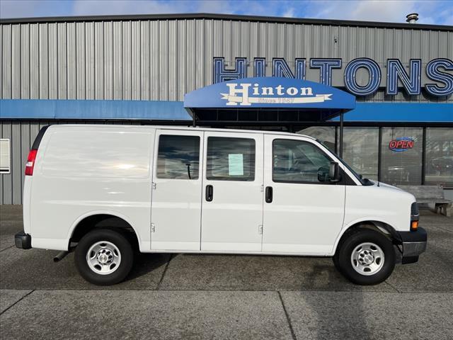 Used 2020 Chevrolet Express Cargo Work Van with VIN 1GCWGAFG0L1264561 for sale in Lynden, WA