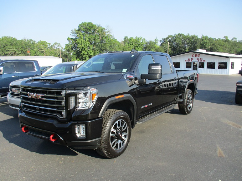 Used 2022 GMC Sierra 2500HD AT4 with VIN 1GT49PEY8NF275828 for sale in Deridder, LA