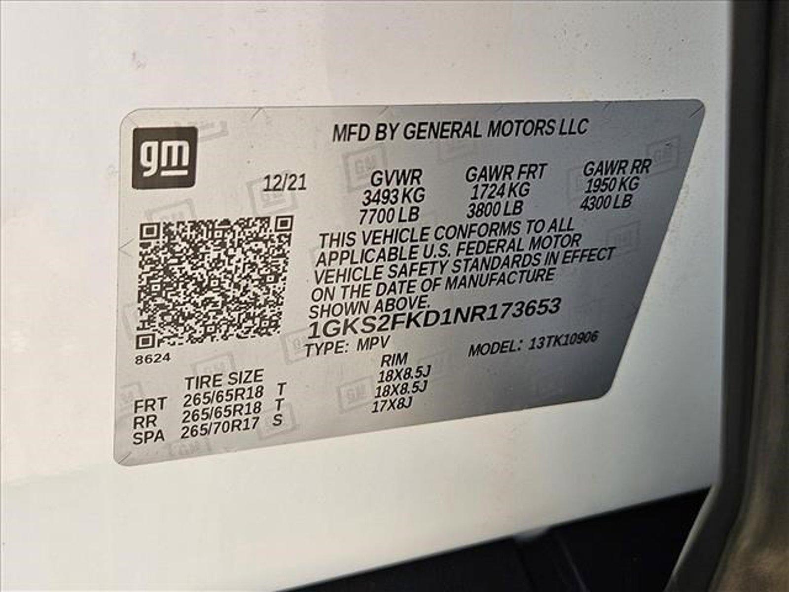 2022 GMC Yukon XL Vehicle Photo in PEORIA, AZ 85382-3715