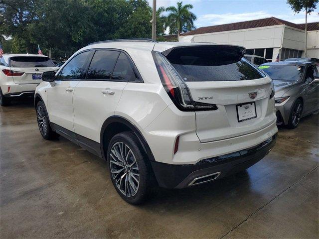 Certified 2024 Cadillac XT4 Sport with VIN 1GYFZER40RF143540 for sale in Sunrise, FL