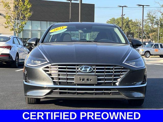 2021 Hyundai SONATA Hybrid Vehicle Photo in Highland, IN 46322-2506