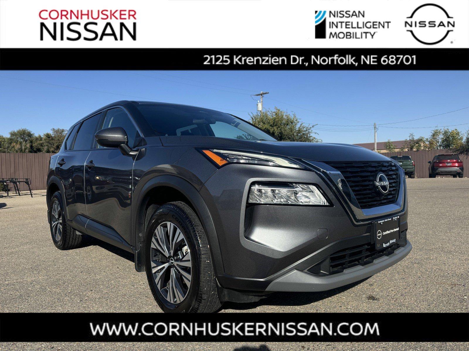 Certified 2022 Nissan Rogue SV with VIN 5N1BT3BB4NC703456 for sale in Norfolk, NE