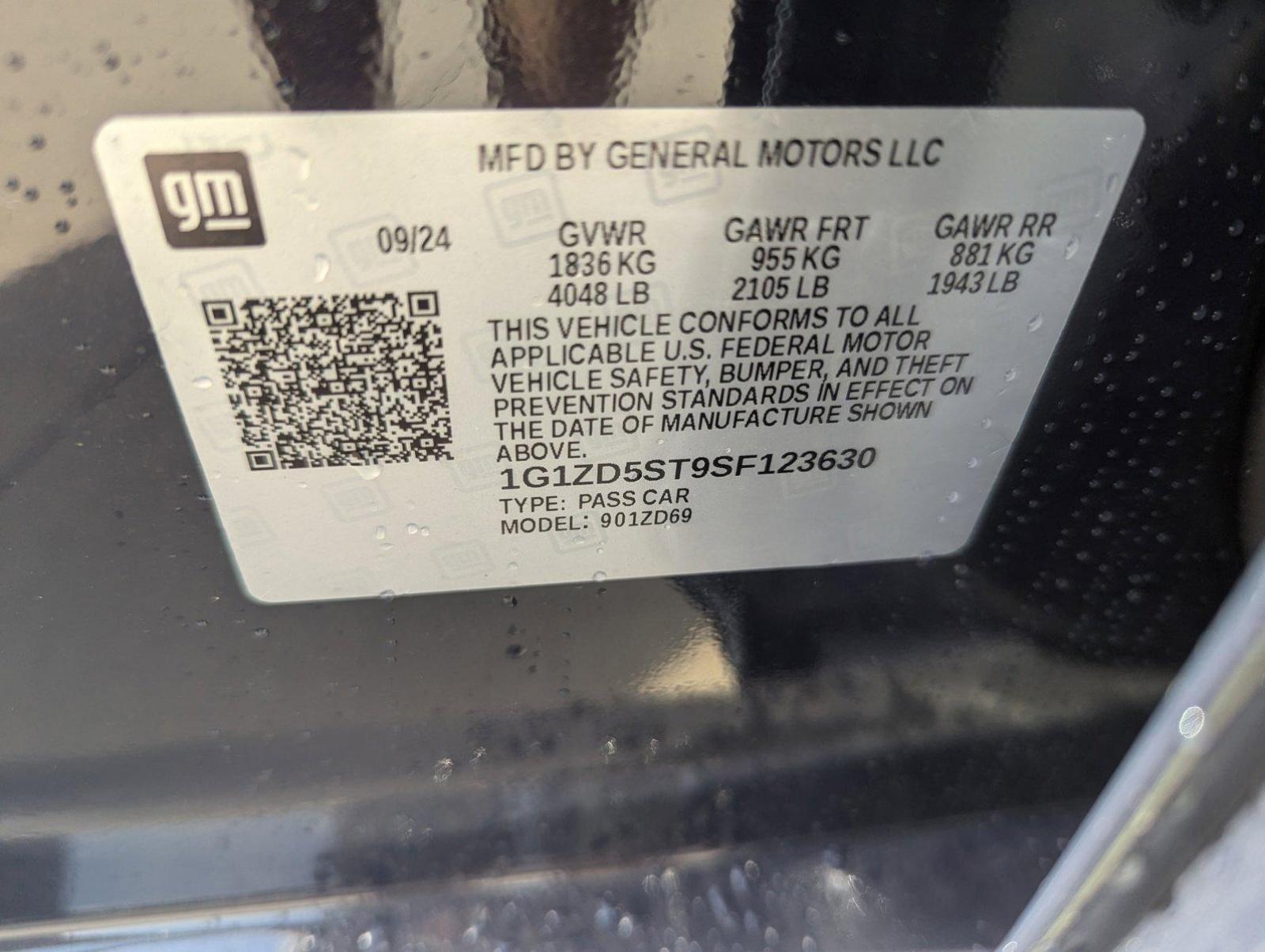 2025 Chevrolet Malibu Vehicle Photo in CORPUS CHRISTI, TX 78412-4902