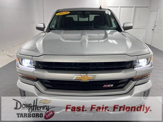 Used 2018 Chevrolet Silverado 1500 LT Z71 with VIN 3GCUKREC2JG171185 for sale in Tarboro, NC