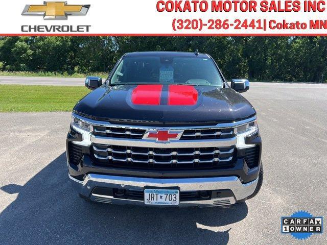 Used 2022 Chevrolet Silverado 1500 LTZ with VIN 3GCUDGET2NG665387 for sale in Cokato, Minnesota