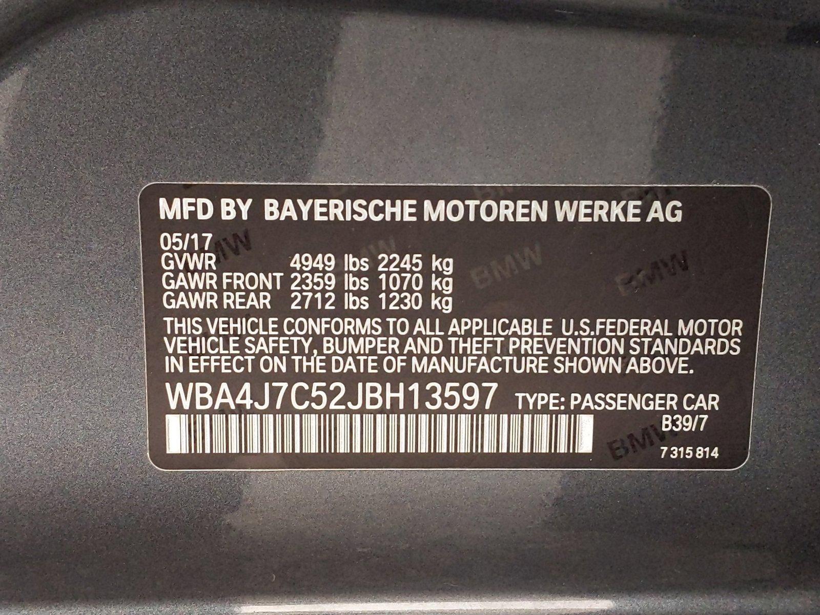 2018 BMW 440i xDrive Vehicle Photo in Bel Air, MD 21014