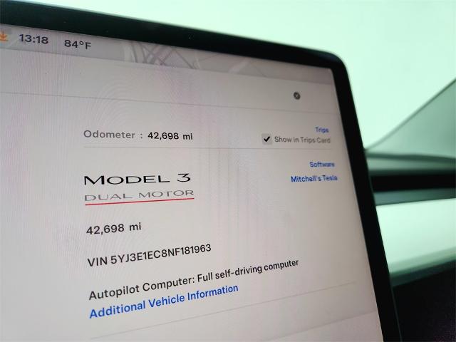 2022 Tesla Model 3 Vehicle Photo in Grapevine, TX 76051