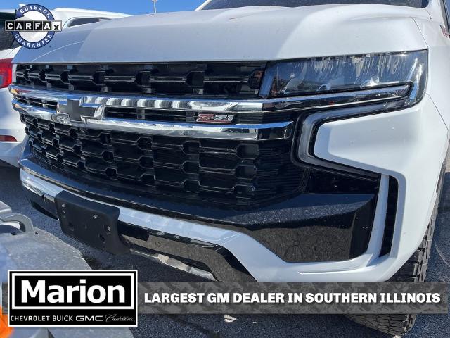 Used 2021 Chevrolet Tahoe Z71 with VIN 1GNSKPKD3MR329277 for sale in Marion, IL