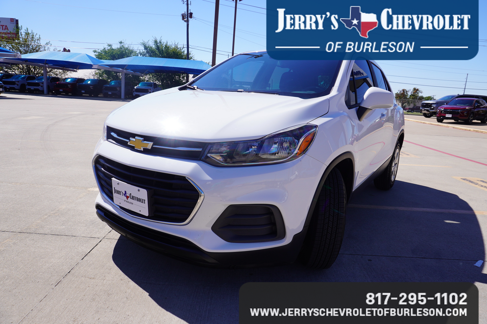 Used 2018 Chevrolet Trax LS with VIN KL7CJKSB0JB560396 for sale in Burleson, TX