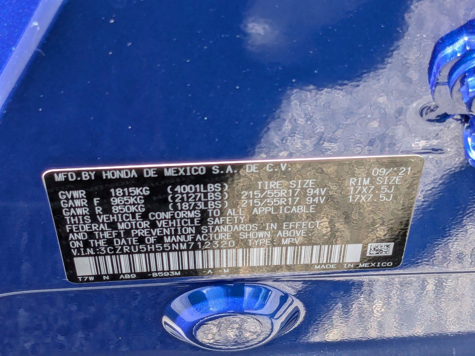 2022 Honda HR-V Vehicle Photo in Miami, FL 33015