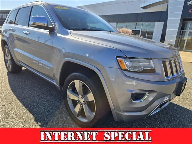 Used 2015 Jeep Grand Cherokee Overland with VIN 1C4RJFCG8FC859747 for sale in Little Falls, NJ