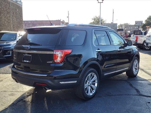 Used 2018 Ford Explorer Limited with VIN 1FM5K8F8XJGC16387 for sale in Stigler, OK